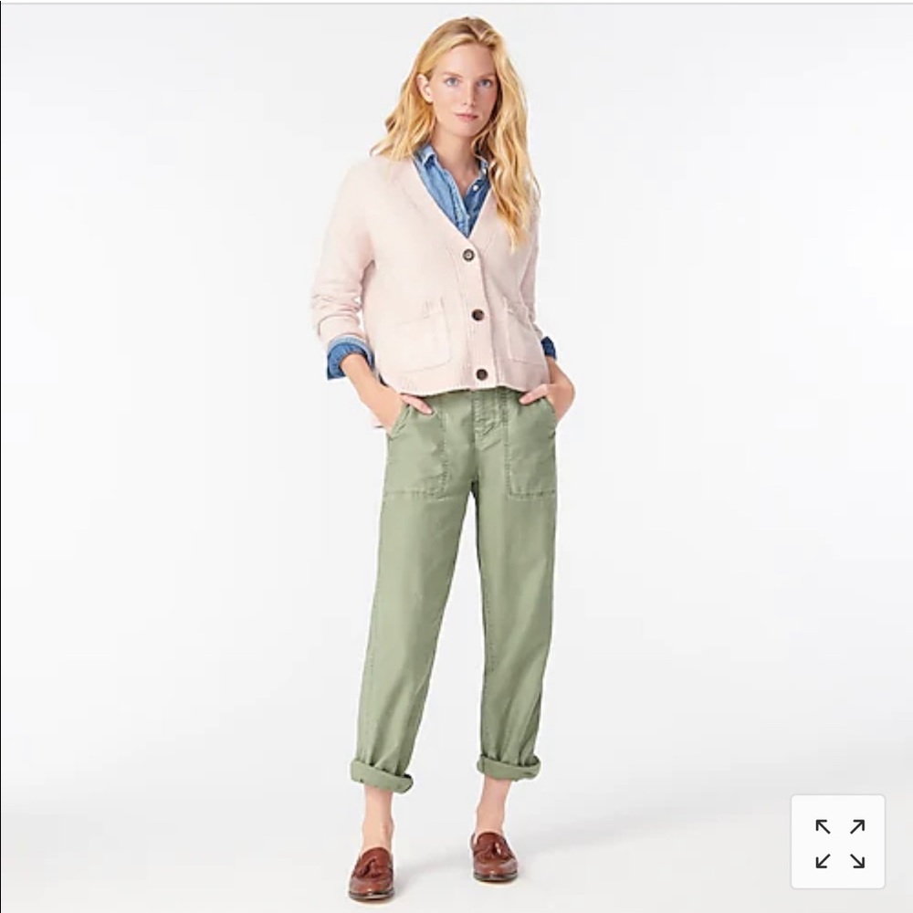 NWT JCrew cropped cardigan